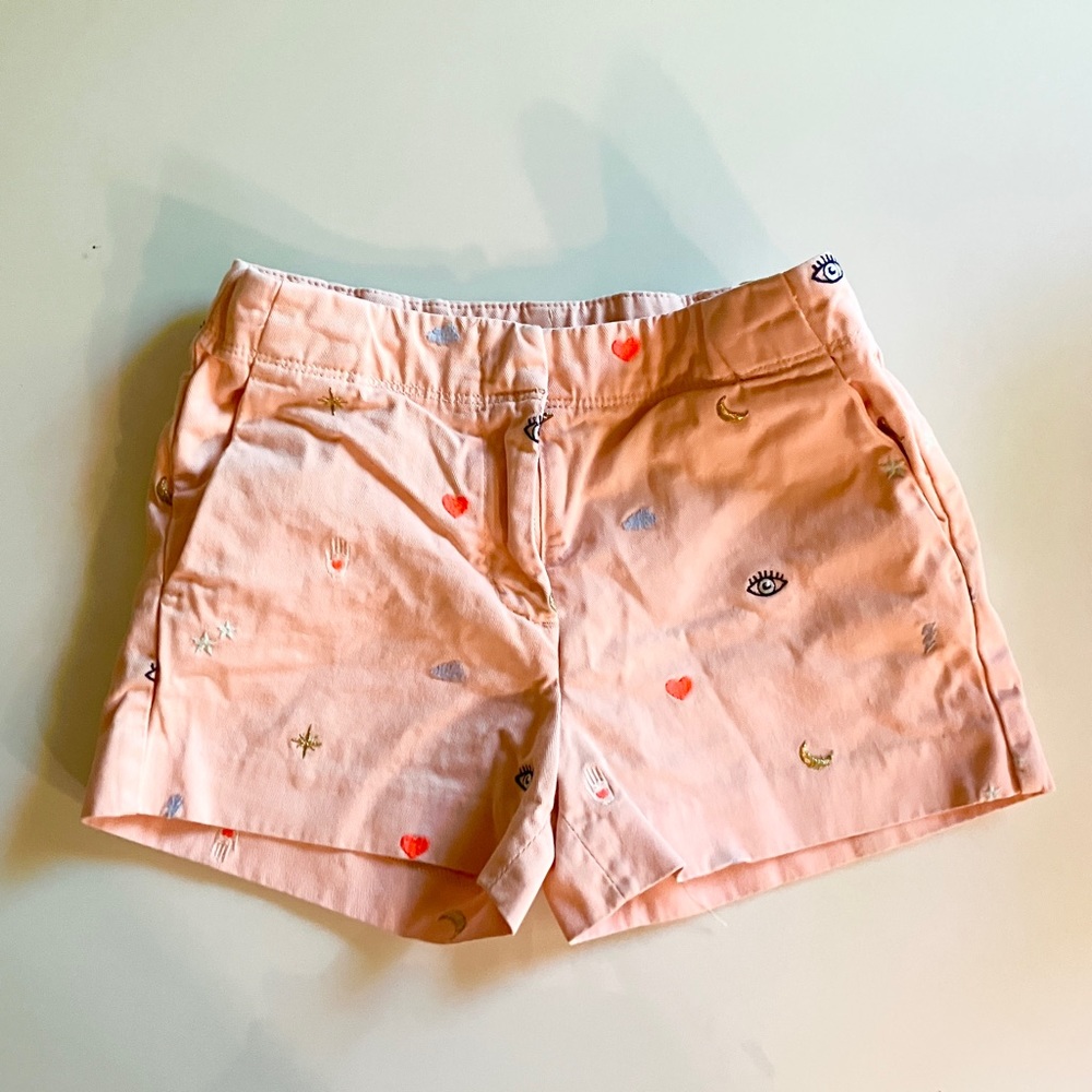 J Crew / Crewcuts Frankie embroidered short - Girls 8